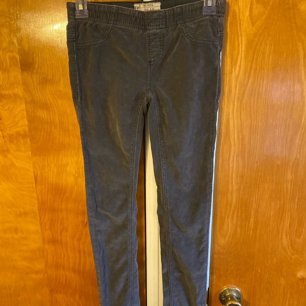 Free People Pull On Corduroys - Straight Leg